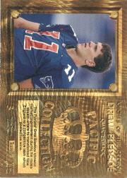 1994 Pacific Knights of the Gridiron #3 Drew Bledsoe back image