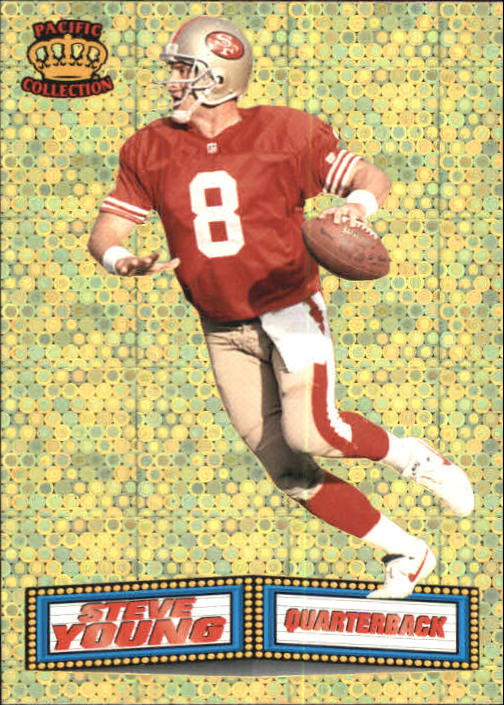 1994 Pacific Marquee Prisms Gold #36 Steve Young