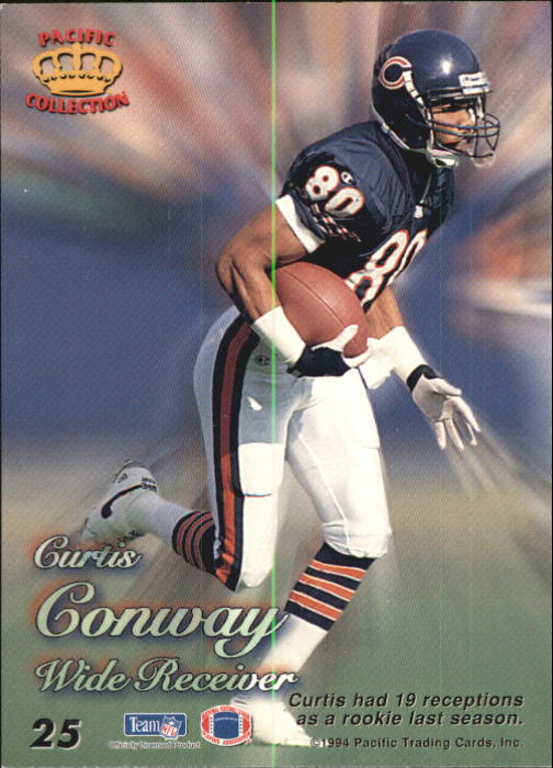 1994 Pacific Prisms #25 Curtis Conway back image