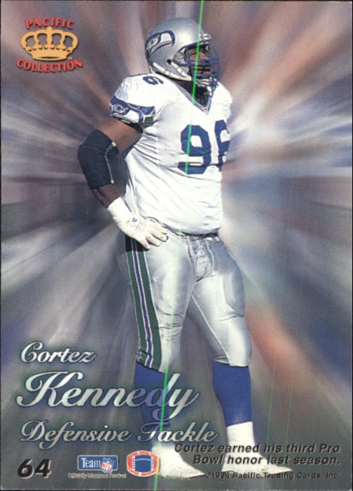1994 Pacific Prisms #64 Cortez Kennedy back image