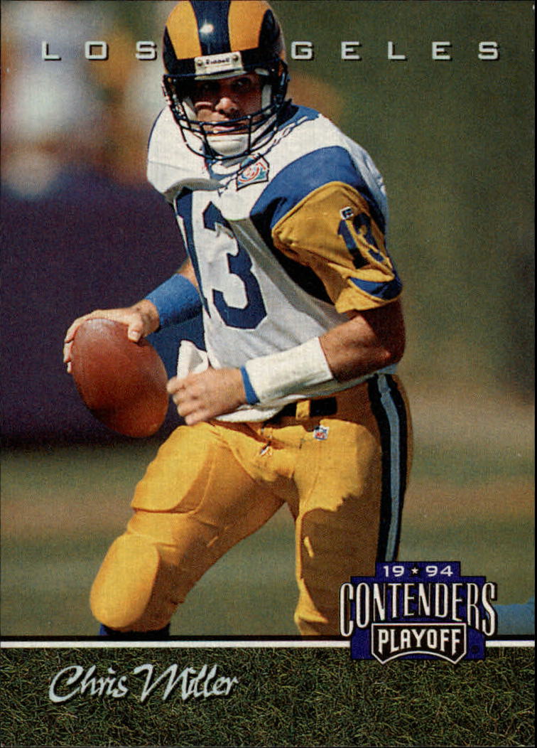 1994 Playoff Contenders #11 Chris Miller