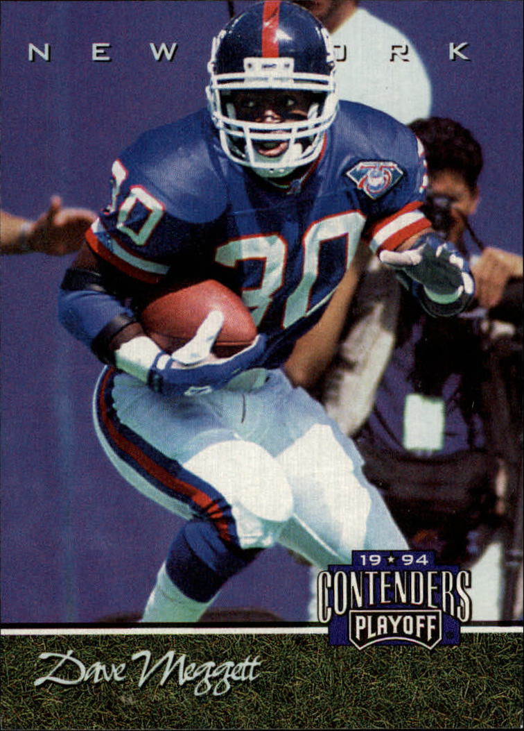 1994 Playoff Contenders #39 Dave Meggett