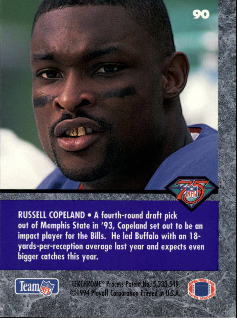1994 Playoff Contenders #90 Russell Copeland back image