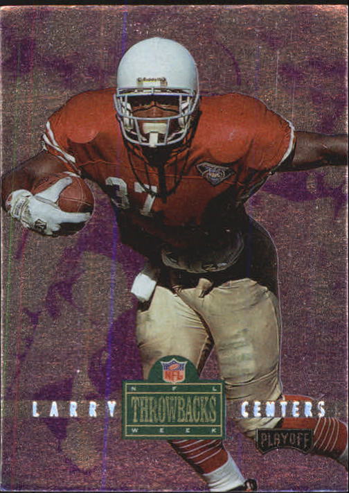 1994 Playoff Contenders Throwbacks #1 Larry Centers back image