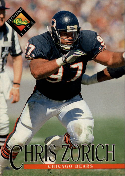 1994 Pro Line Live #13 Chris Zorich - NM-MT