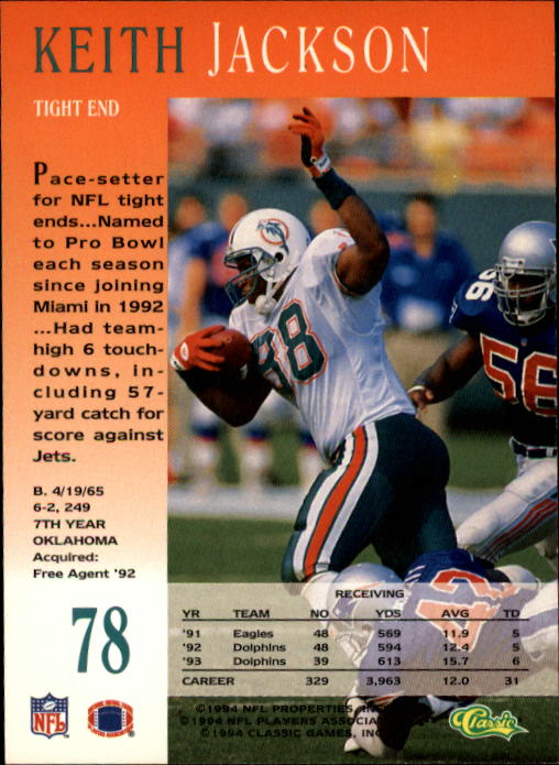 A6477- 1994 Pro Line Live Football Card #s 1-250 -You Pick- 15+ FREE US SHIP