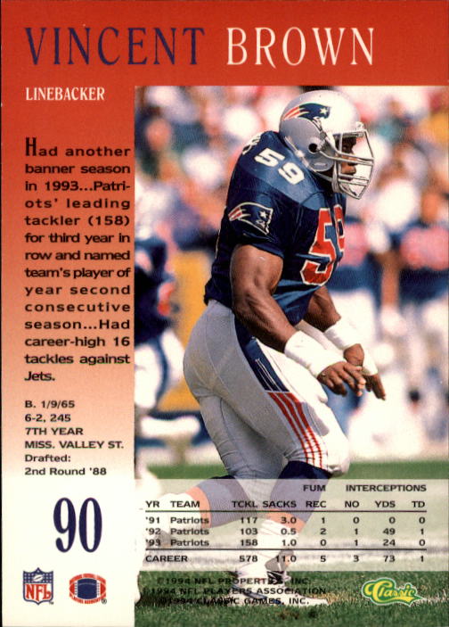 A6477- 1994 Pro Line Live Football Card #s 1-250 -You Pick- 15+ FREE US SHIP