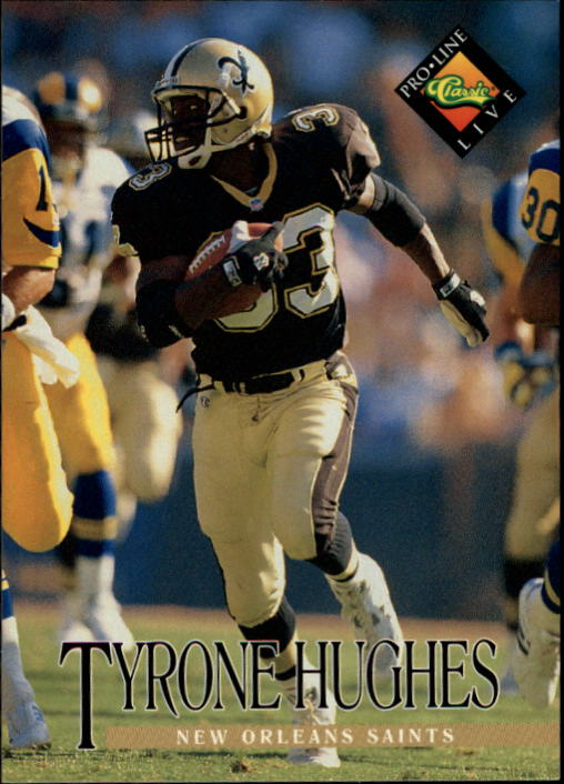 1994 Pro Line Live #97 Tyrone Hughes