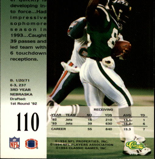 A6477- 1994 Pro Line Live Football Card #s 1-250 -You Pick- 15+ FREE US SHIP