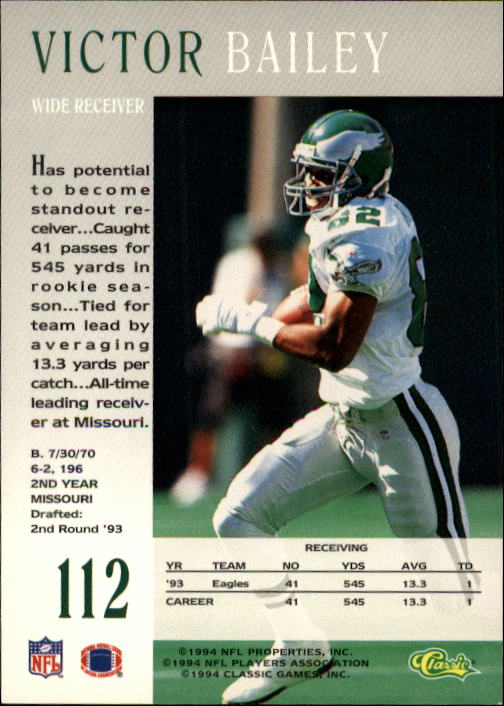 A6477- 1994 Pro Line Live Football Card #s 1-250 -You Pick- 15+ FREE US SHIP