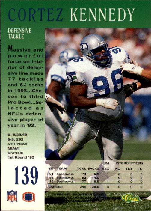 A6477- 1994 Pro Line Live Football Card #s 1-250 -You Pick- 15+ FREE US SHIP