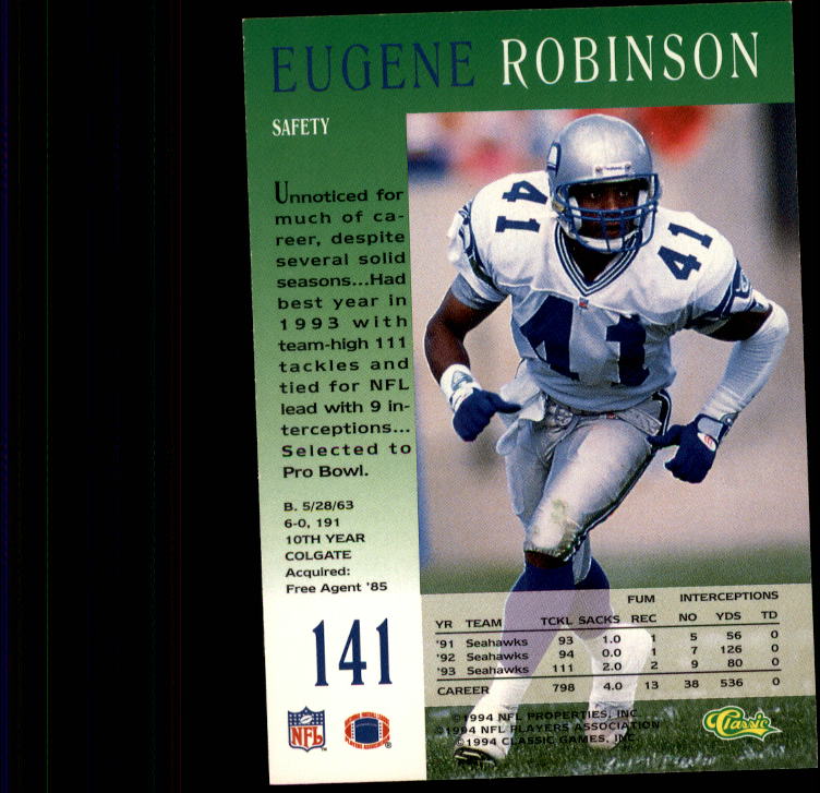 A6477- 1994 Pro Line Live Football Card #s 1-250 -You Pick- 15+ FREE US SHIP