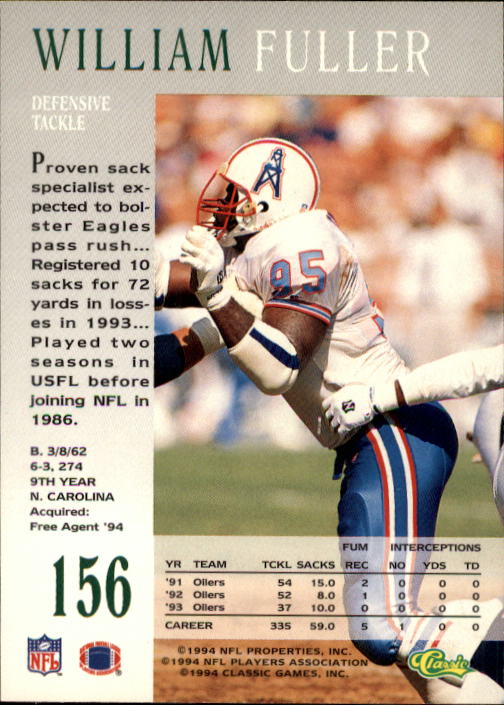 A6477- 1994 Pro Line Live Football Card #s 1-250 -You Pick- 15+ FREE US SHIP