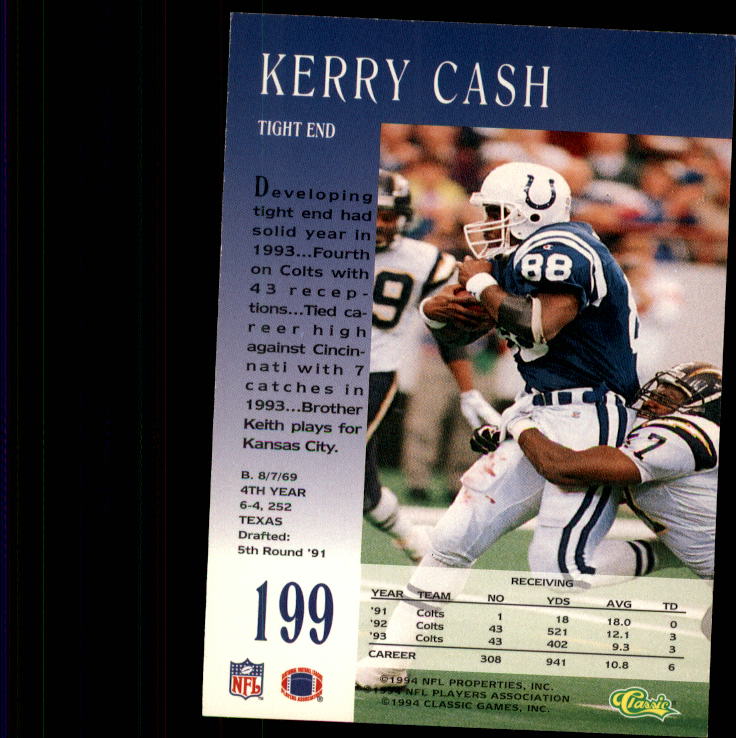 A6477- 1994 Pro Line Live Football Card #s 1-250 -You Pick- 15+ FREE US SHIP