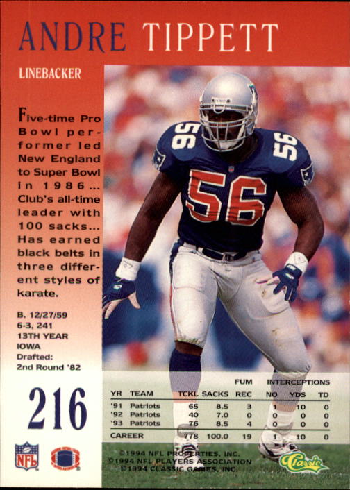 A6477- 1994 Pro Line Live Football Card #s 1-250 -You Pick- 15+ FREE US SHIP