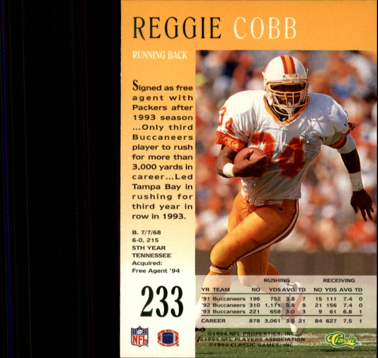 A6477- 1994 Pro Line Live Football Card #s 1-250 -You Pick- 15+ FREE US SHIP