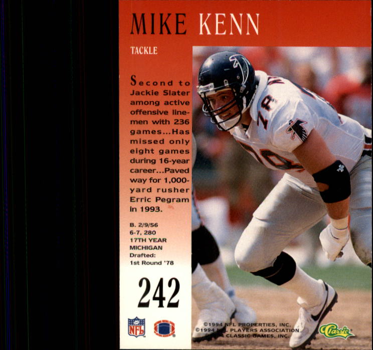 A6477- 1994 Pro Line Live Football Card #s 1-250 -You Pick- 15+ FREE US SHIP