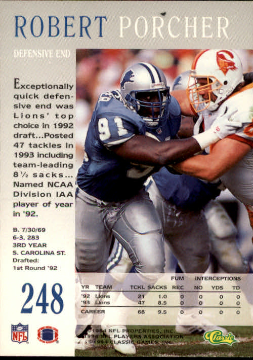 A6477- 1994 Pro Line Live Football Card #s 1-250 -You Pick- 15+ FREE US SHIP