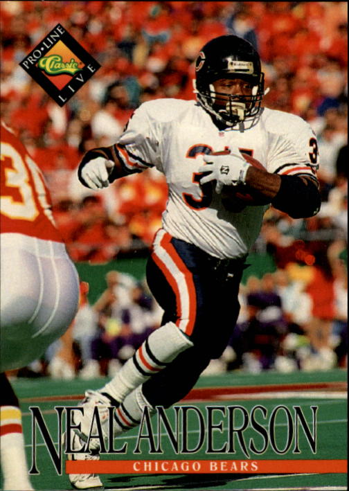 1994 Pro Line Live #308 Neal Anderson