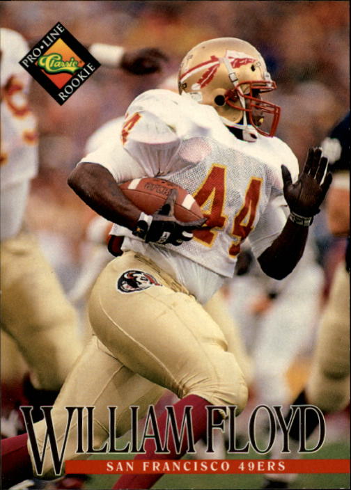 1995 Action Packed #12 William Floyd - NM-MT