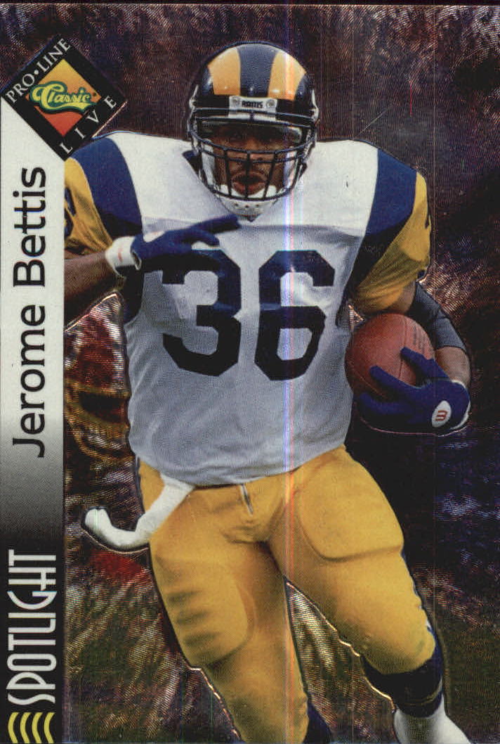 Jerome Bettis #PB1 Prices, 1994 Upper Deck Pro Bowl