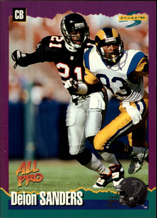 1994 Pinnacle Deion Sanders Atlanta Falcons #4