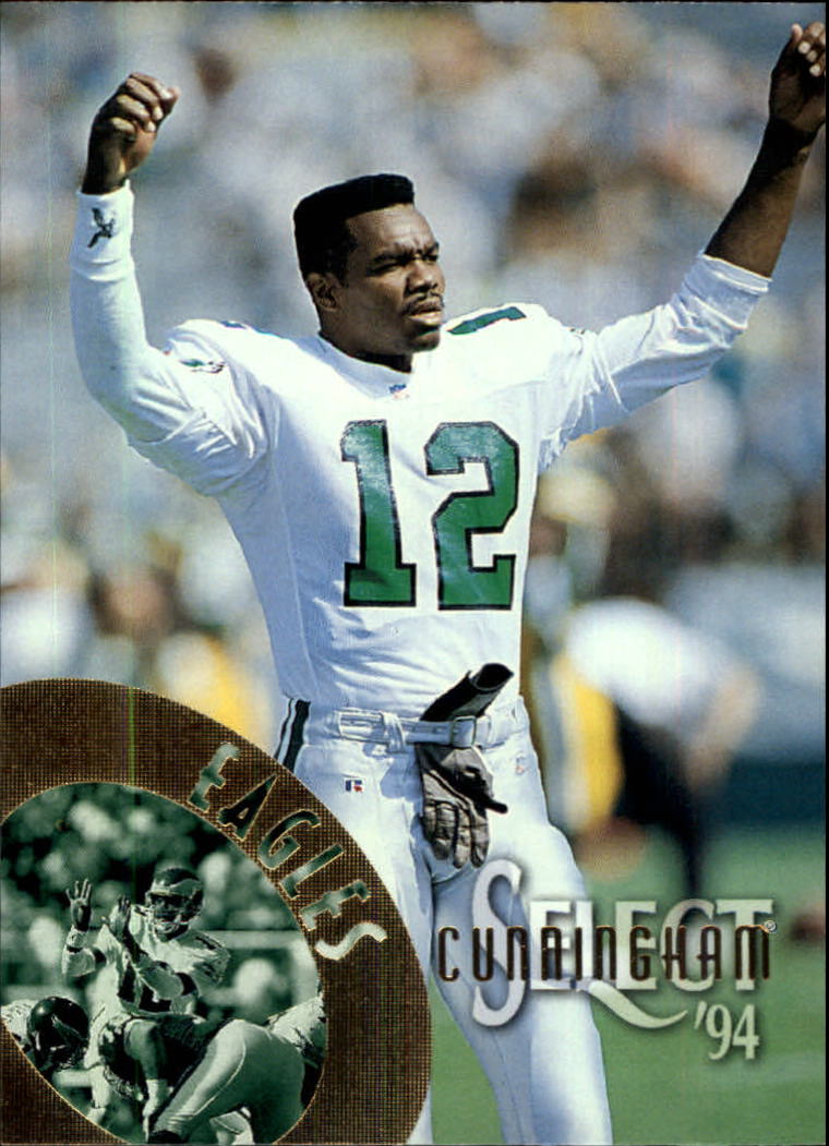 1995 Score Football #97 Randall Cunningham Philadelphia Eagles *MINT*