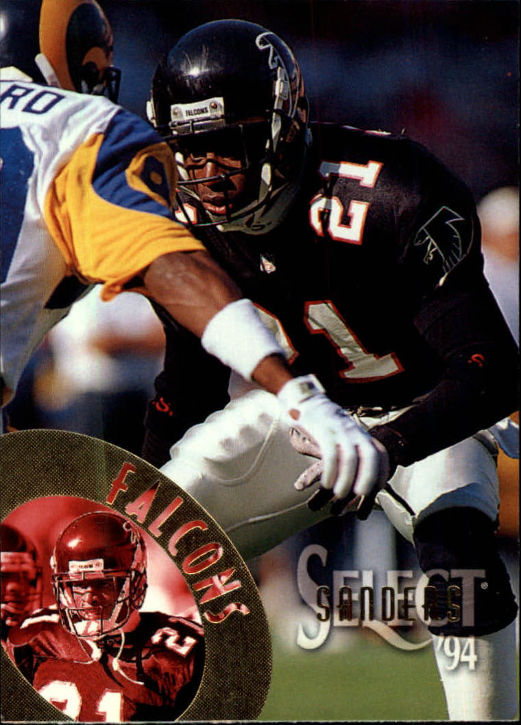 1994 Pinnacle Deion Sanders Atlanta Falcons #4