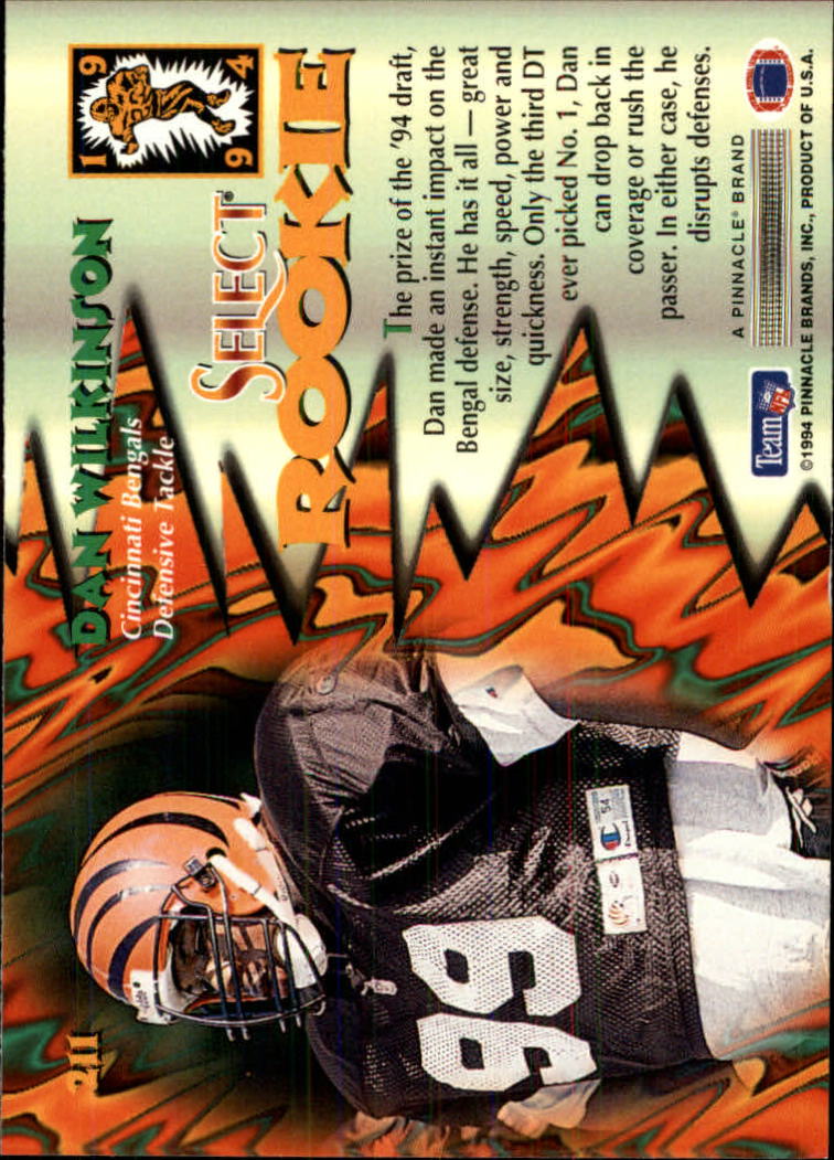 A5913- 1994 Select Football Card #s 1-225 +Rookies -You Pick- 15+ FREE US SHIP - Picture 405 of 429