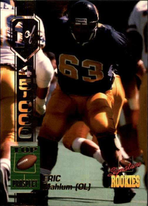 1994 Signature Rookies #33 Eric Mahlum