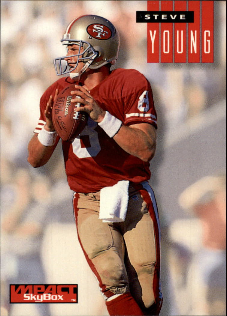 1994 SkyBox Impact #236 Steve Young