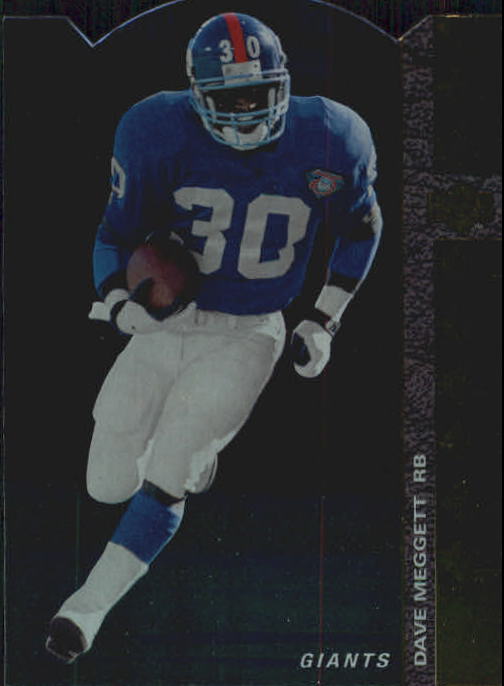 1993 Upper Deck Football #331 Dave Meggett at 's Sports