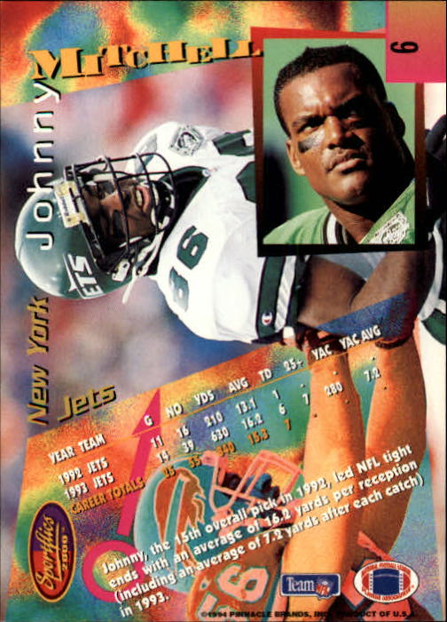 B4237- 1994 Sportflics FB Card #s 1-184 +Inserts -You Pick- 15+ FREE US SHIP - Picture 9 of 338