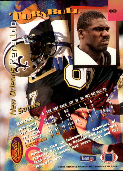 B4237- 1994 Sportflics FB Card #s 1-184 +Inserts -You Pick- 15+ FREE US SHIP - Picture 13 of 338