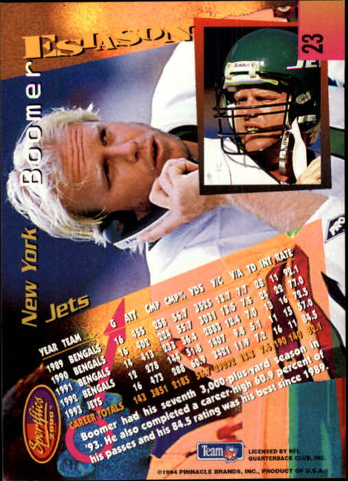B4237- 1994 Sportflics FB Card #s 1-184 +Inserts -You Pick- 15+ FREE US SHIP - Picture 41 of 338