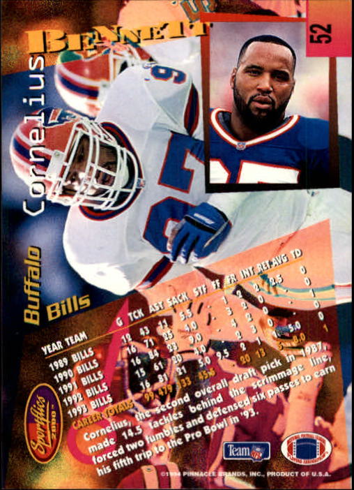 B4237- 1994 Sportflics FB Card #s 1-184 +Inserts -You Pick- 15+ FREE US SHIP - Picture 91 of 338
