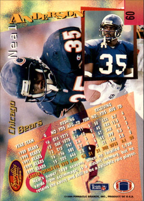B4237- 1994 Sportflics FB Card #s 1-184 +Inserts -You Pick- 15+ FREE US SHIP - Picture 103 of 338