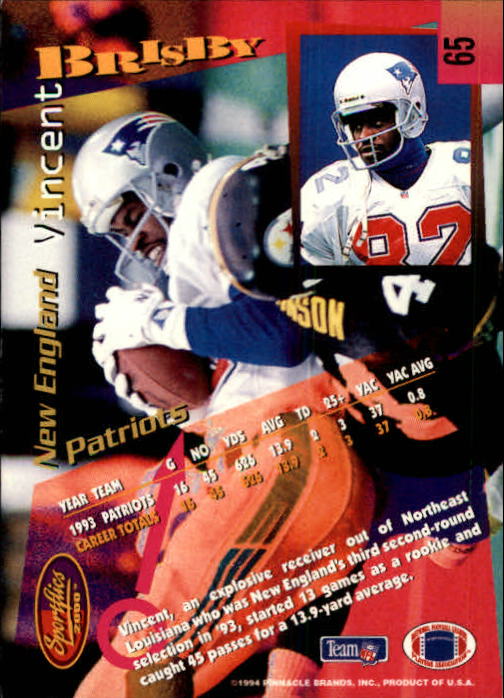 B4237- 1994 Sportflics FB Card #s 1-184 +Inserts -You Pick- 15+ FREE US SHIP - Picture 113 of 338