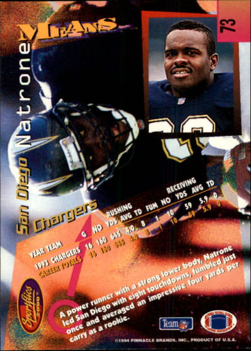 B4237- 1994 Sportflics FB Card #s 1-184 +Inserts -You Pick- 15+ FREE US SHIP - Picture 127 of 338