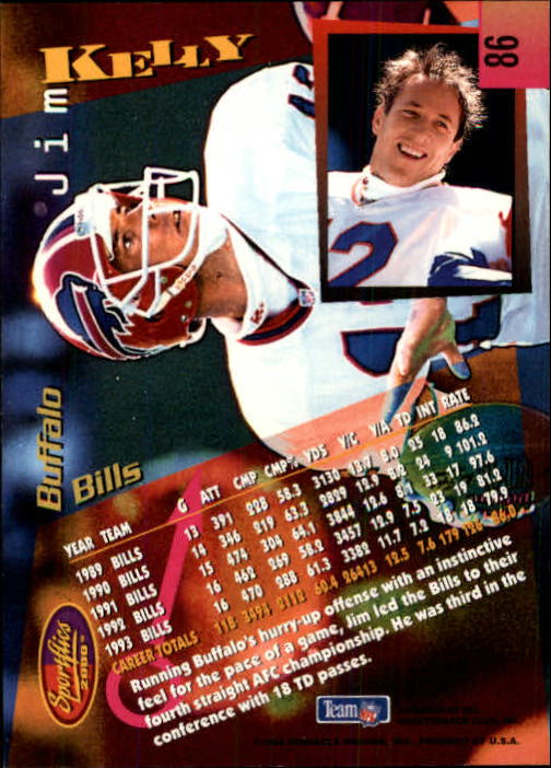 B4237- 1994 Sportflics FB Card #s 1-184 +Inserts -You Pick- 15+ FREE US SHIP - Picture 153 of 338