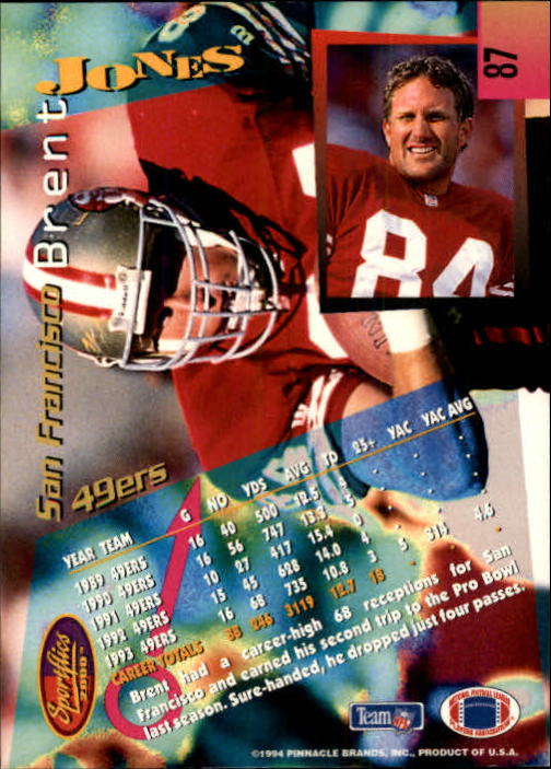B4237- 1994 Sportflics FB Card #s 1-184 +Inserts -You Pick- 15+ FREE US SHIP - Picture 155 of 338