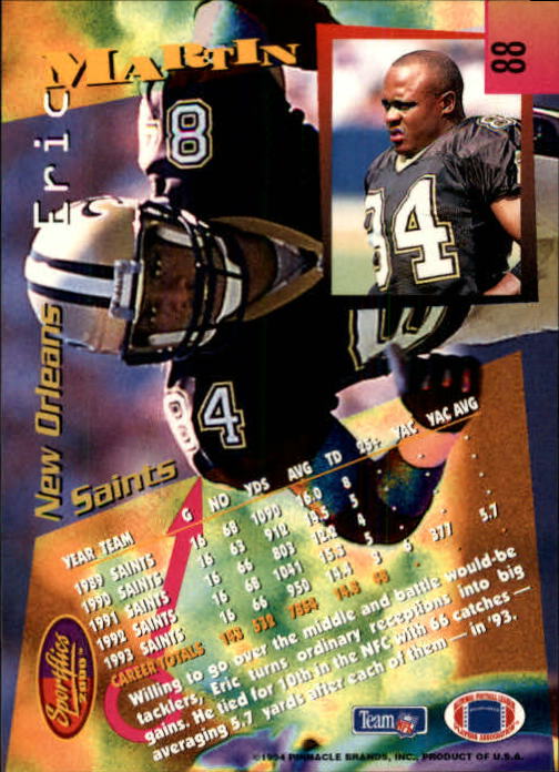 B4237- 1994 Sportflics FB Card #s 1-184 +Inserts -You Pick- 15+ FREE US SHIP - Picture 157 of 338