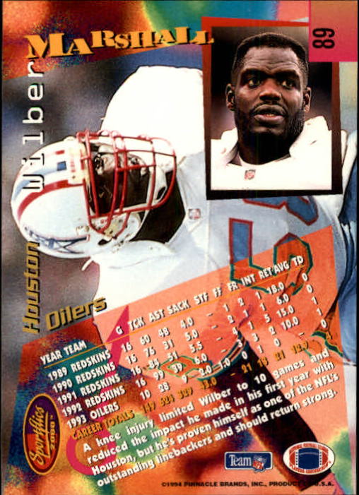 B4237- 1994 Sportflics FB Card #s 1-184 +Inserts -You Pick- 15+ FREE US SHIP - Picture 159 of 338