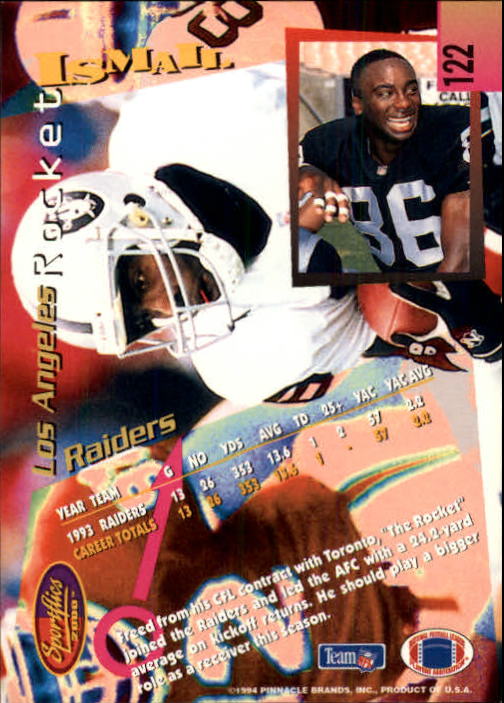 B4237- 1994 Sportflics FB Card #s 1-184 +Inserts -You Pick- 15+ FREE US SHIP - Picture 219 of 338