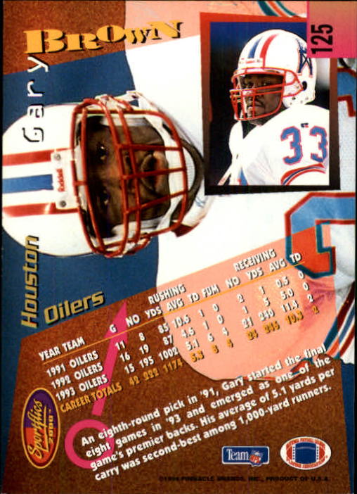 B4237- 1994 Sportflics FB Card #s 1-184 +Inserts -You Pick- 15+ FREE US SHIP - Picture 225 of 338