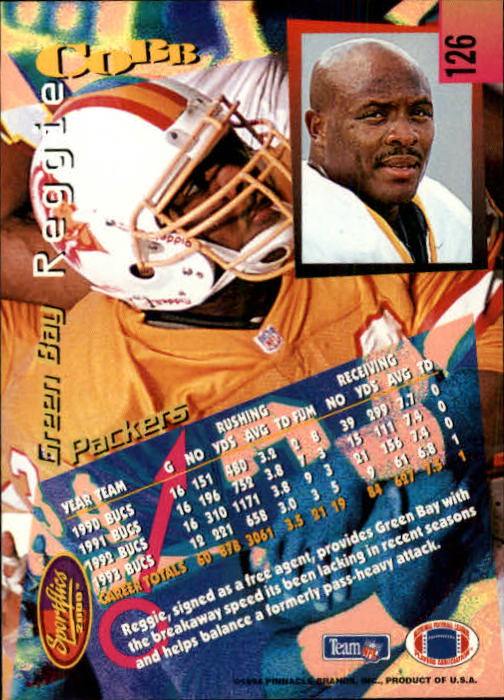 B4237- 1994 Sportflics FB Card #s 1-184 +Inserts -You Pick- 15+ FREE US SHIP - Picture 227 of 338