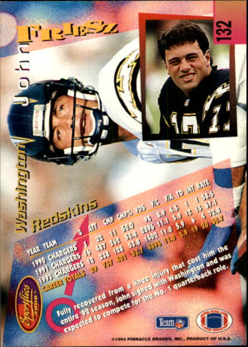 B4237- 1994 Sportflics FB Card #s 1-184 +Inserts -You Pick- 15+ FREE US SHIP - Picture 239 of 338