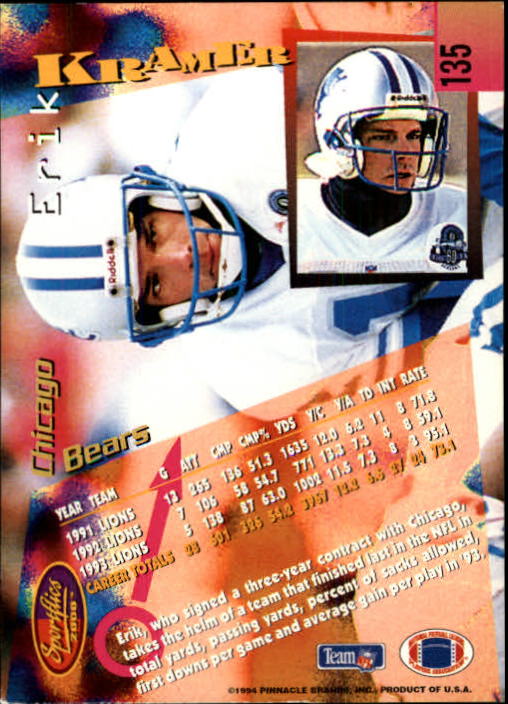 B4237- 1994 Sportflics FB Card #s 1-184 +Inserts -You Pick- 15+ FREE US SHIP - Picture 245 of 338