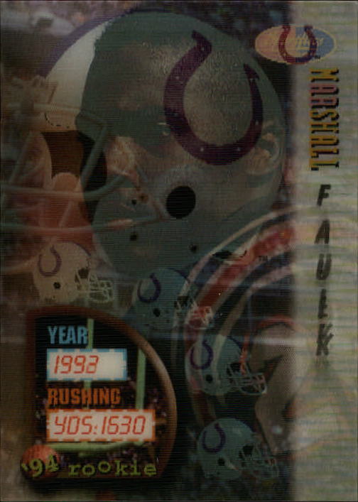 1994 Sportflics #152 Marshall Faulk RC