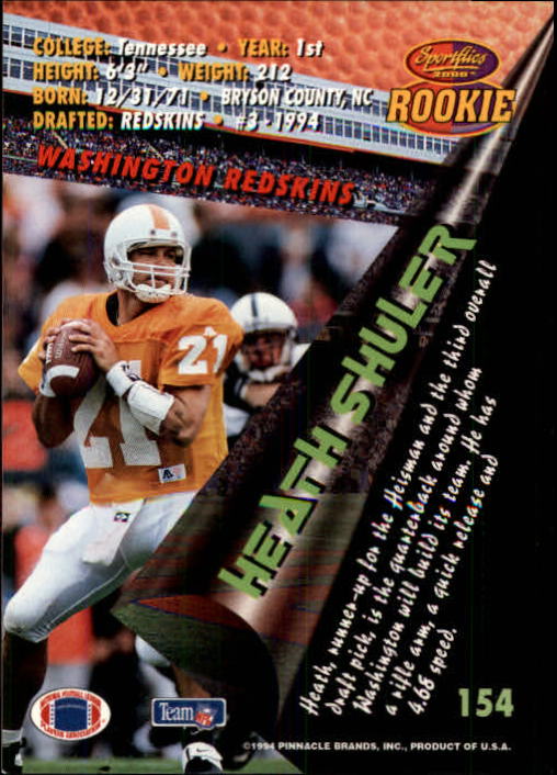 B4237- 1994 Sportflics FB Card #s 1-184 +Inserts -You Pick- 15+ FREE US SHIP - Picture 283 of 338